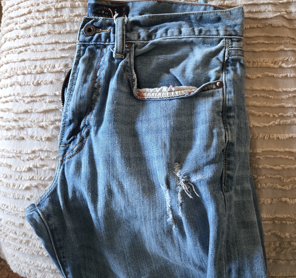 Lucky Brand 121 Heritage Light Blue Men's Jeans 32x30